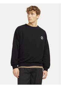 Jack & Jones Bluza Jackie 12272482 Czarny Relaxed Fit. Kolor: czarny. Materiał: syntetyk, bawełna #1