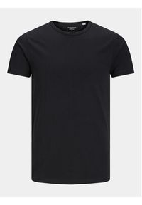 Jack & Jones T-Shirt Basic 12058529 Czarny Stretch Fit. Kolor: czarny. Materiał: bawełna #7