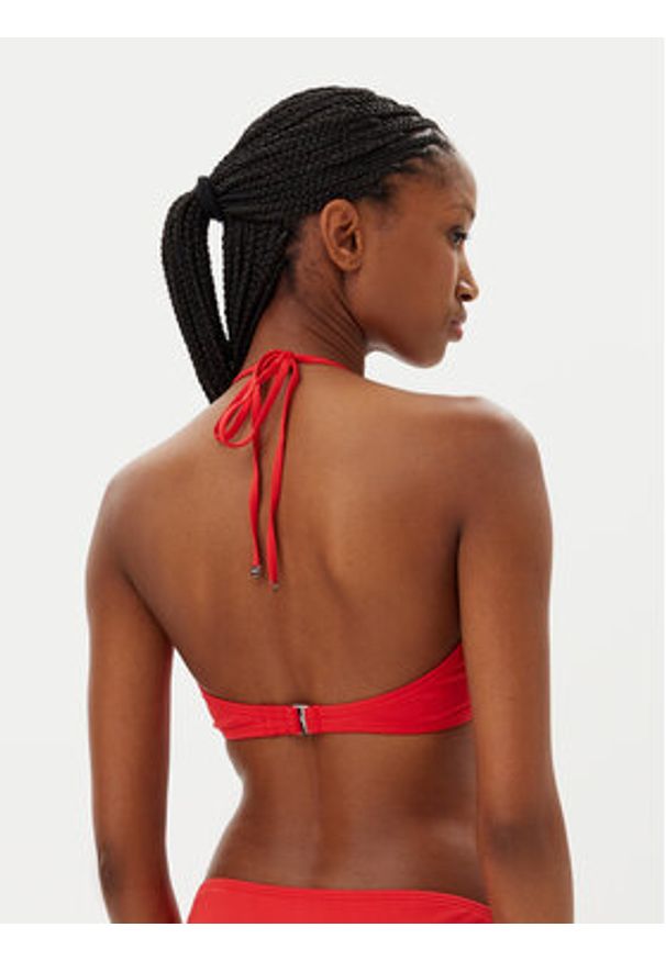 MICHAEL Michael Kors Góra od bikini MM7M327 Czerwony. Kolor: czerwony. Materiał: syntetyk