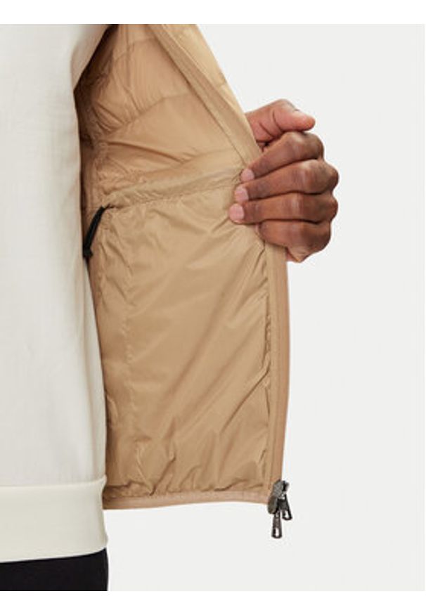 EA7 Emporio Armani Kurtka puchowa 8NPB23 PNGPZ U6171 Beżowy Regular Fit. Kolor: beżowy. Materiał: syntetyk