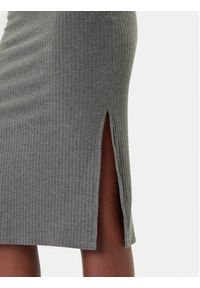 only - ONLY Spódnica ołówkowa Emma 15233600 Szary Slim Fit. Kolor: szary. Materiał: syntetyk #4