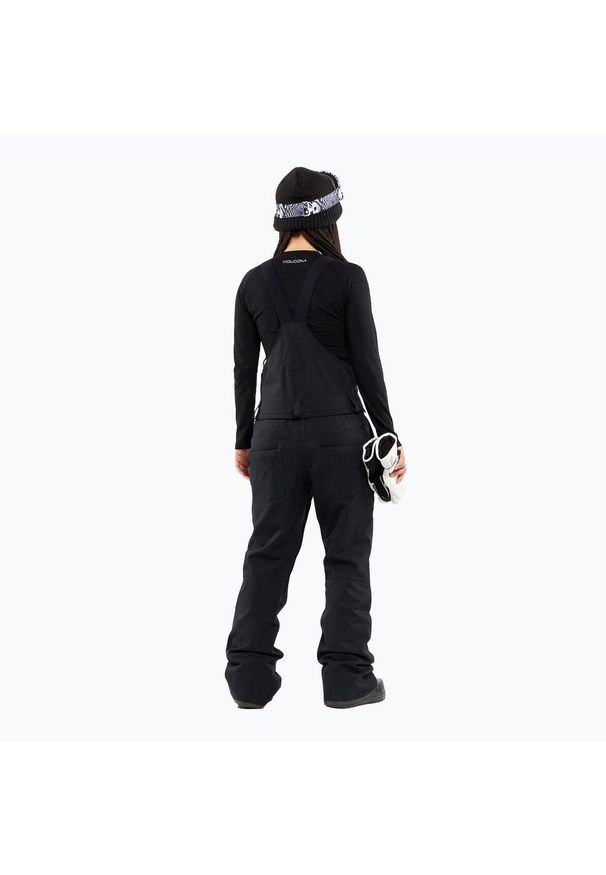 Spodnie snowboardowe damskie Volcom Swift Bib Overall. Kolor: czarny. Sezon: zima. Sport: snowboard