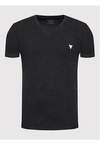 Guess T-Shirt M2YI32 J1311 Czarny Slim Fit. Kolor: czarny. Materiał: bawełna #4