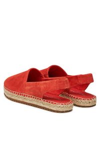 Marc O'Polo Espadryle RR2M3060 Pomarańczowy. Kolor: pomarańczowy. Materiał: skóra