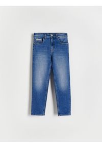 Reserved - Elastyczne jeansy regular - granatowy. Kolor: niebieski #1