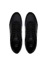 BOSS Sneakersy Parkour-L 50568929 Czarny. Kolor: czarny. Materiał: skóra, zamsz #4