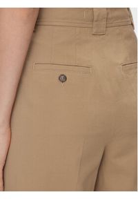 Weekend Max Mara Spodnie materiałowe Pino 2415131121 Beżowy Wide Leg. Kolor: beżowy. Materiał: bawełna #5