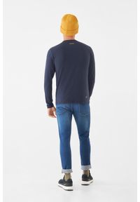 Viking - Longsleeve męski VIKING Escalante Man Bamboo. Kolor: niebieski. Długość rękawa: długi rękaw. Sport: turystyka piesza #2