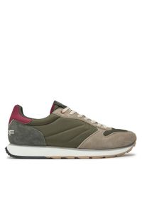 HOFF Sneakersy Sardis 22417607 Khaki. Kolor: brązowy. Materiał: materiał