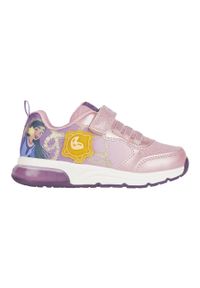 Tenisówki Geox Model J Spaceclub G.a Kolor Rose. Kolor: różowy. Materiał: tkanina, syntetyk