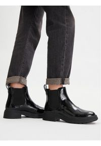 Clarks Sztyblety Orinoco3 Lane 26184623 Czarny. Kolor: czarny. Materiał: skóra, lakier #1