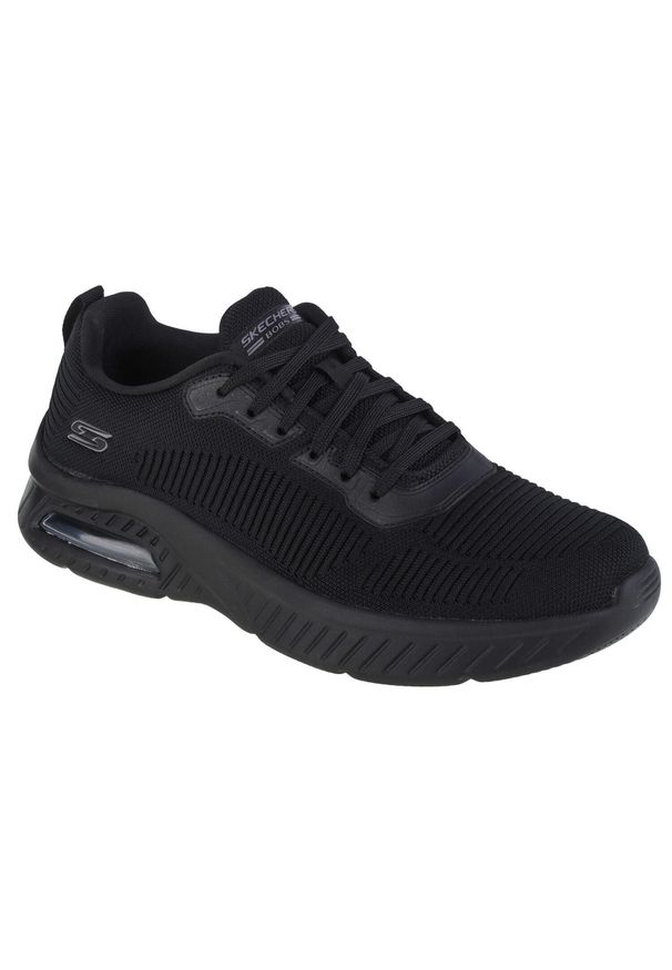 skechers - Buty sportowe Sneakersy męskie, Skechers Squad Air-Close Encounter. Kolor: czarny. Sport: turystyka piesza