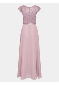 Swing Sukienka wieczorowa 5AF06200 Różowy Regular Fit. Kolor: różowy. Materiał: syntetyk. Styl: wizytowy