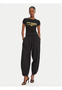 Juicy Couture T-Shirt JCNCT225460 Czarny Regular Fit. Kolor: czarny. Materiał: bawełna #6