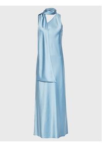 Hugo Sukienka codzienna Kassie-1 50484619 Błękitny Regular Fit. Okazja: na co dzień. Kolor: niebieski. Materiał: syntetyk. Typ sukienki: proste. Styl: casual #6