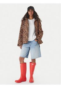 Hunter Kurtka przeciwdeszczowa Originals HARW0005261 Brązowy Regular Fit. Kolor: brązowy. Materiał: syntetyk #2