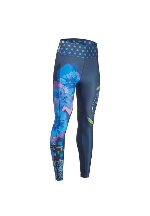 Damskie legginsy Silvini Veniana. Kolor: niebieski. Sezon: zima. Sport: narciarstwo