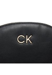 Calvin Klein Torebka Re-Lock Seasonal Crossbody Md K60K611444 Czarny. Kolor: czarny. Materiał: skórzane