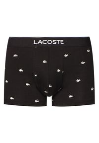 Lacoste Komplet 3 par bokserek 5H1299 Czarny. Kolor: czarny. Materiał: bawełna
