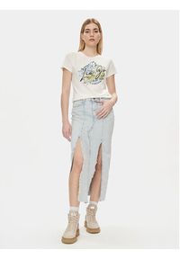 Liu Jo Spódnica jeansowa UA4266 DS049 Niebieski Regular Fit. Kolor: niebieski. Materiał: bawełna #3