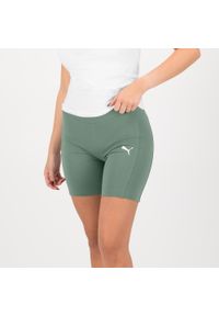 Legginsy fitness damskie Puma. Kolor: zielony. Materiał: elastan, poliester, bawełna. Sport: fitness