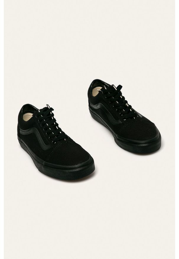 Vans - Tenisówki Old Skool. Nosek buta: okrągły. Zapięcie: sznurówki. Kolor: czarny