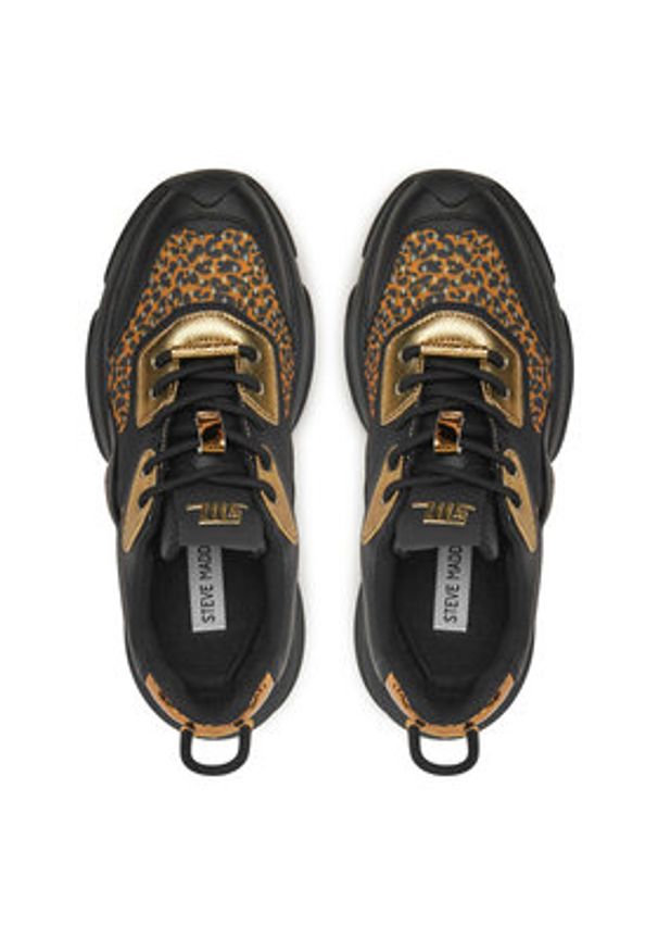 Steve Madden Sneakersy Belissimo Sneaker SM11002623 Czarny. Kolor: czarny. Materiał: skóra