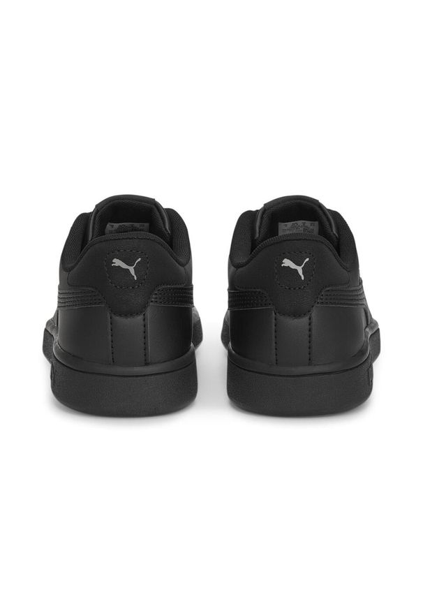 Puma - Młodzieżowe skórzane sneakersy Smash 3.0 PUMA. Kolor: czarny, szary, wielokolorowy. Materiał: skóra. Sport: turystyka piesza