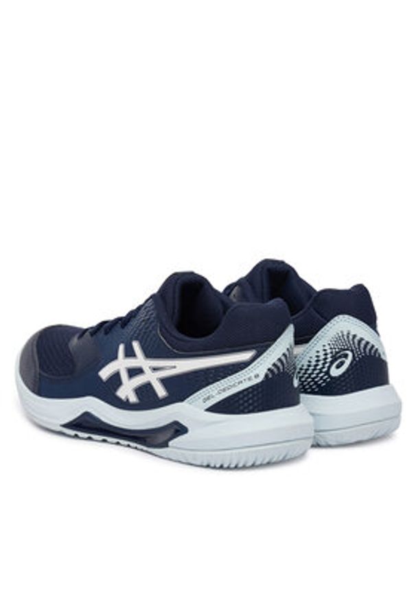 Asics Buty do tenisa Gel-Dedicate 8 1042A237 Niebieski. Kolor: niebieski. Materiał: skóra. Sport: tenis