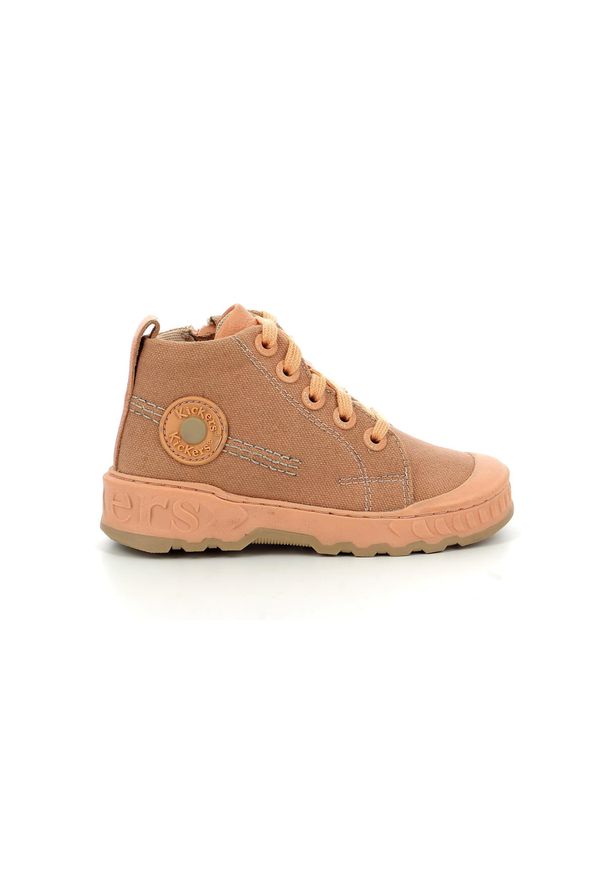 Buty miejskie dziecięce Kickers KICKRUP NUDE. Kolor: beżowy. Sport: turystyka piesza