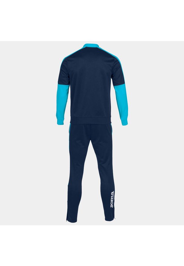 Dres do piłki nożnej męski Joma Boy Eco championship. Kolor: niebieski. Materiał: dresówka. Sport: piłka nożna