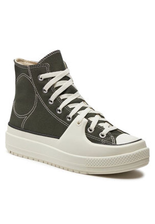 Converse Trampki Chuck Taylor All Star Construct A06618C Khaki. Kolor: brązowy. Materiał: materiał