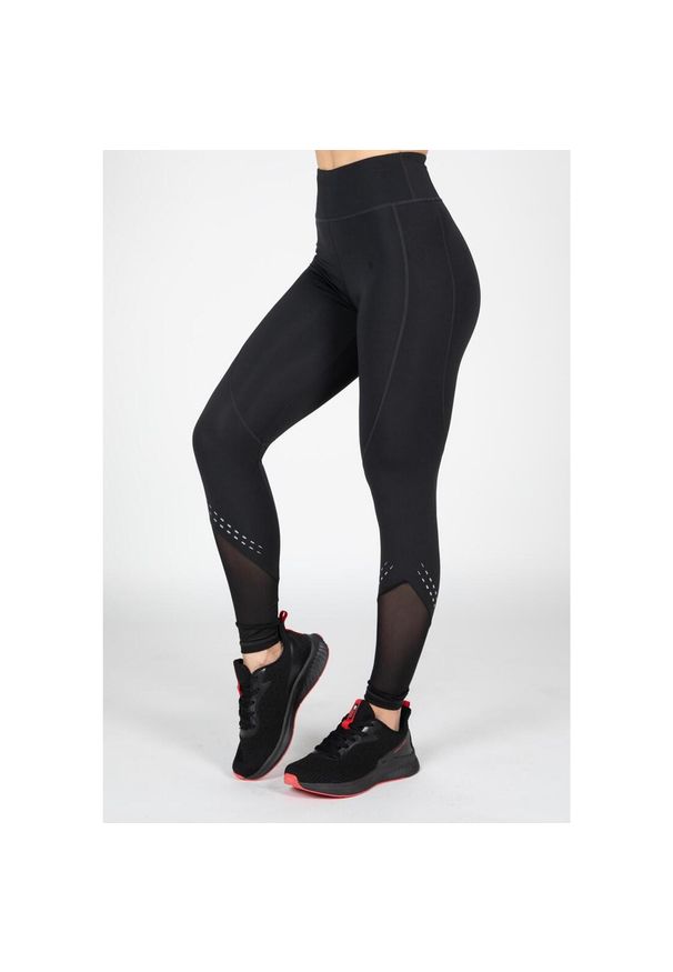 GORILLA WEAR - Joliet Leginsy - Czarny. Kolor: czarny. Sport: fitness