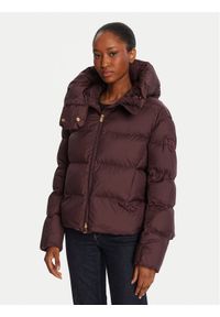 Pinko - PINKO Kurtka zimowa 101602 A2P6bord Bordowy Regular Fit. Kolor: czerwony. Materiał: syntetyk. Sezon: zima