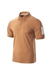 Koszulka sportowa męska Magnum Polo. Typ kołnierza: polo. Kolor: brązowy. Materiał: bawełna. Wzór: moro