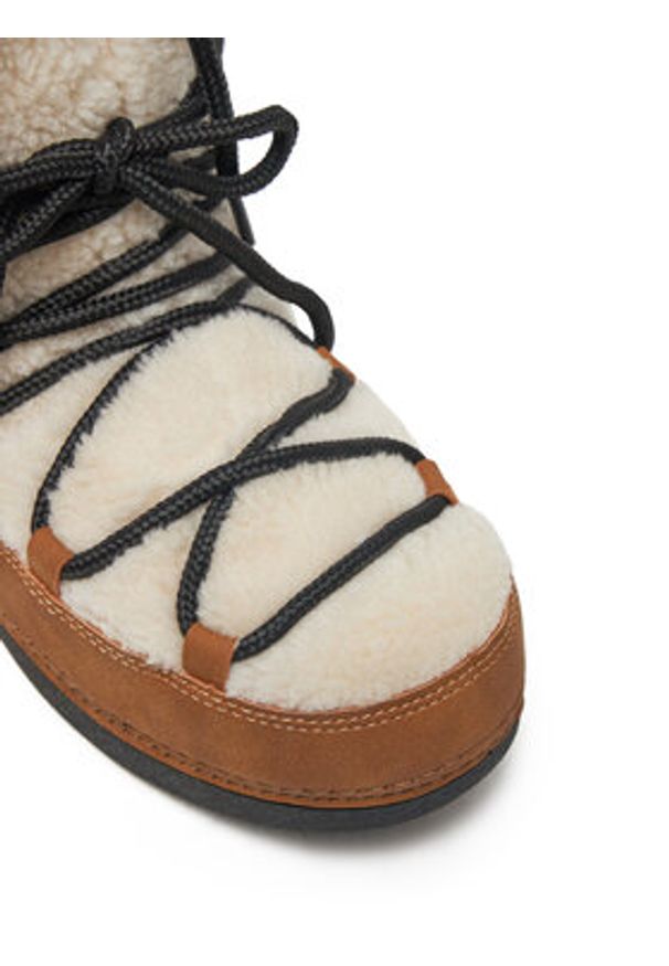 Kimberfeel Śniegowce Erica Brązowy. Kolor: brązowy. Materiał: skóra