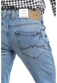 Mustang - MUSTANG OREGON TAPERED MĘSKIE SPODNIE JEANSOWE JEANSY DENIM BLUE 1014040 5000 202. Okazja: na co dzień, na spacer, na randkę. Stan: obniżony. Sezon: lato. Styl: wizytowy, klasyczny, elegancki, casual #6