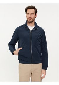 Jack & Jones - Jack&Jones Kurtka bomber Roy Harrington 12237752 Granatowy Regular Fit. Kolor: niebieski. Materiał: syntetyk