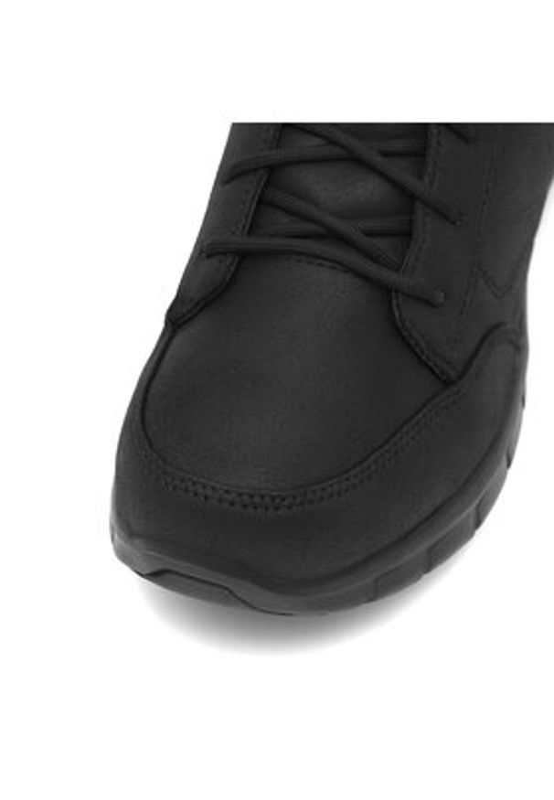 skechers - Skechers Sneakersy 167258 BBK Czarny. Kolor: czarny. Materiał: materiał