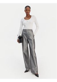 Calvin Klein Jeans Jeansy LV047E718G Szary Barrel Fit. Kolor: szary #5