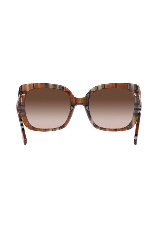 Burberry okulary przeciwsłoneczne damskie kolor brązowy. Kolor: brązowy