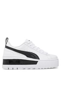 Puma Sneakersy Mayze Wedge Wns 386273 01 Biały. Kolor: biały. Materiał: skóra