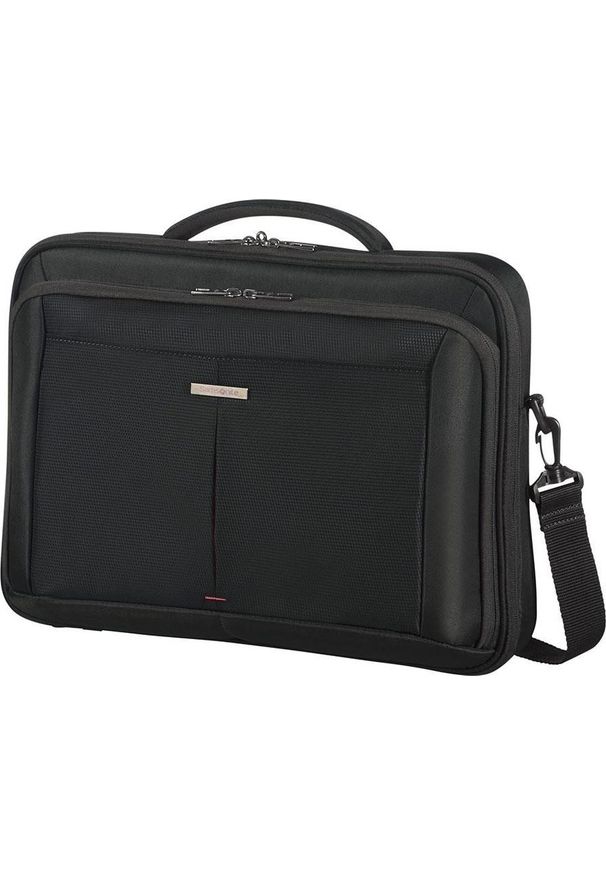 Czarna torba na laptopa Samsonite w kolorowe wzory