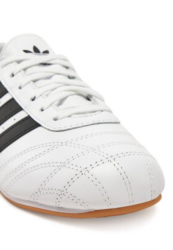 Adidas - adidas Sneakersy Taekwondo Lace JS1194 Biały. Kolor: biały. Materiał: skóra