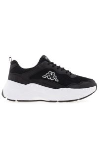 Buty Kappa Askja 243413-1110 - czarne. Okazja: na co dzień. Kolor: czarny. Materiał: materiał, syntetyk. Szerokość cholewki: normalna. Sport: turystyka piesza