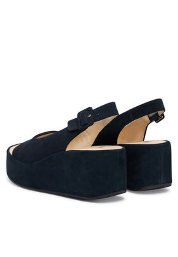 HÖGL Sandały 0-182512-30000 Granatowy. Kolor: niebieski. Materiał: skóra