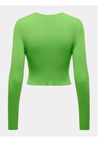 only - ONLY Bluzka Meddi 15311084 Zielony Slim Fit. Kolor: zielony. Materiał: syntetyk #6