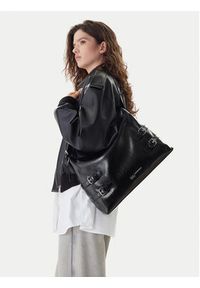 Karl Lagerfeld Jeans Torebka B1W30154 Czarny. Kolor: czarny. Materiał: skórzane #4