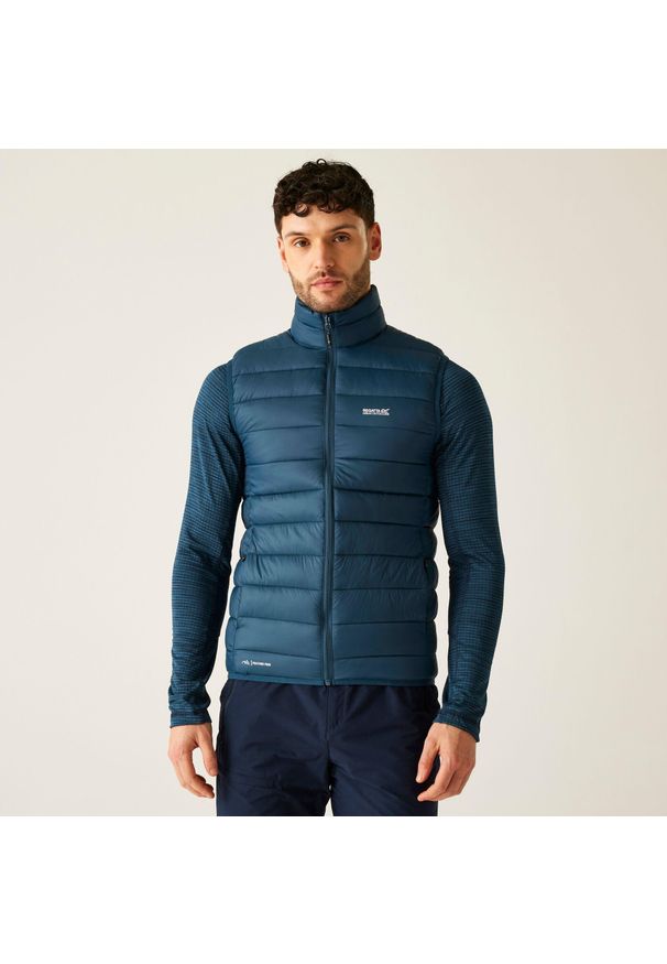 Regatta - Marizion Męski wodoodporny ochraniacz na piesze wycieczki. Kolor: szary, niebieski, wielokolorowy. Sport: turystyka piesza