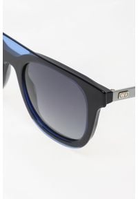 Dior - Granatowe Okulary DIOR. Kolor: niebieski #3